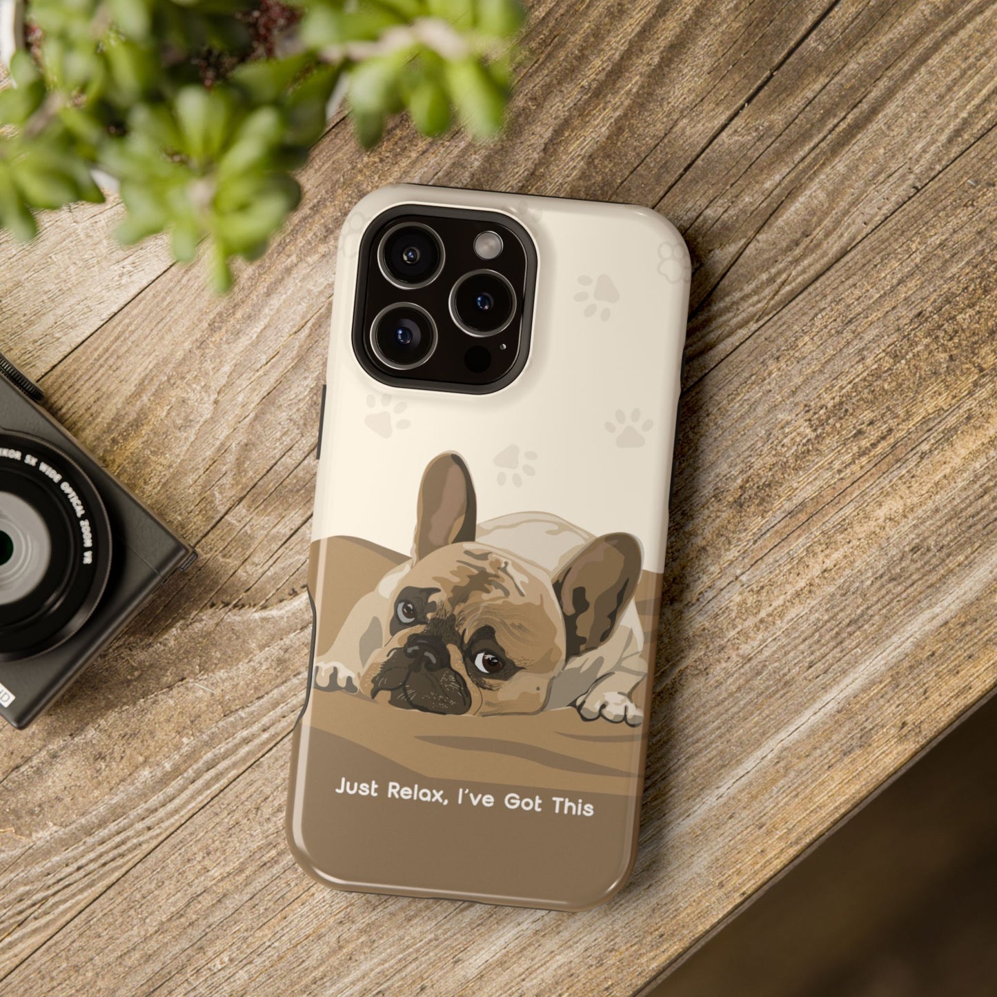 Cute Dog Tough MAGNETIC Phone Case - Just Relax, I’ve Got This