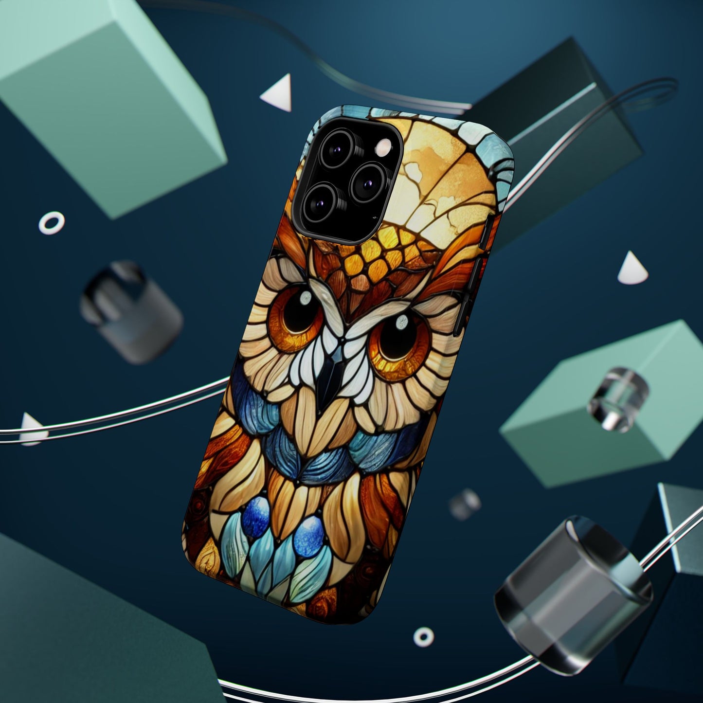 Bohemian Owl MAGNETIC Phone Case for Owl Lovers- Perfect Gift for Iphone