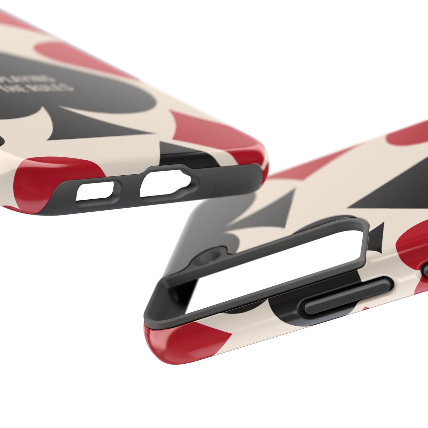 Bold Playing Card Tough Phone Case - Not Playing by the Rules