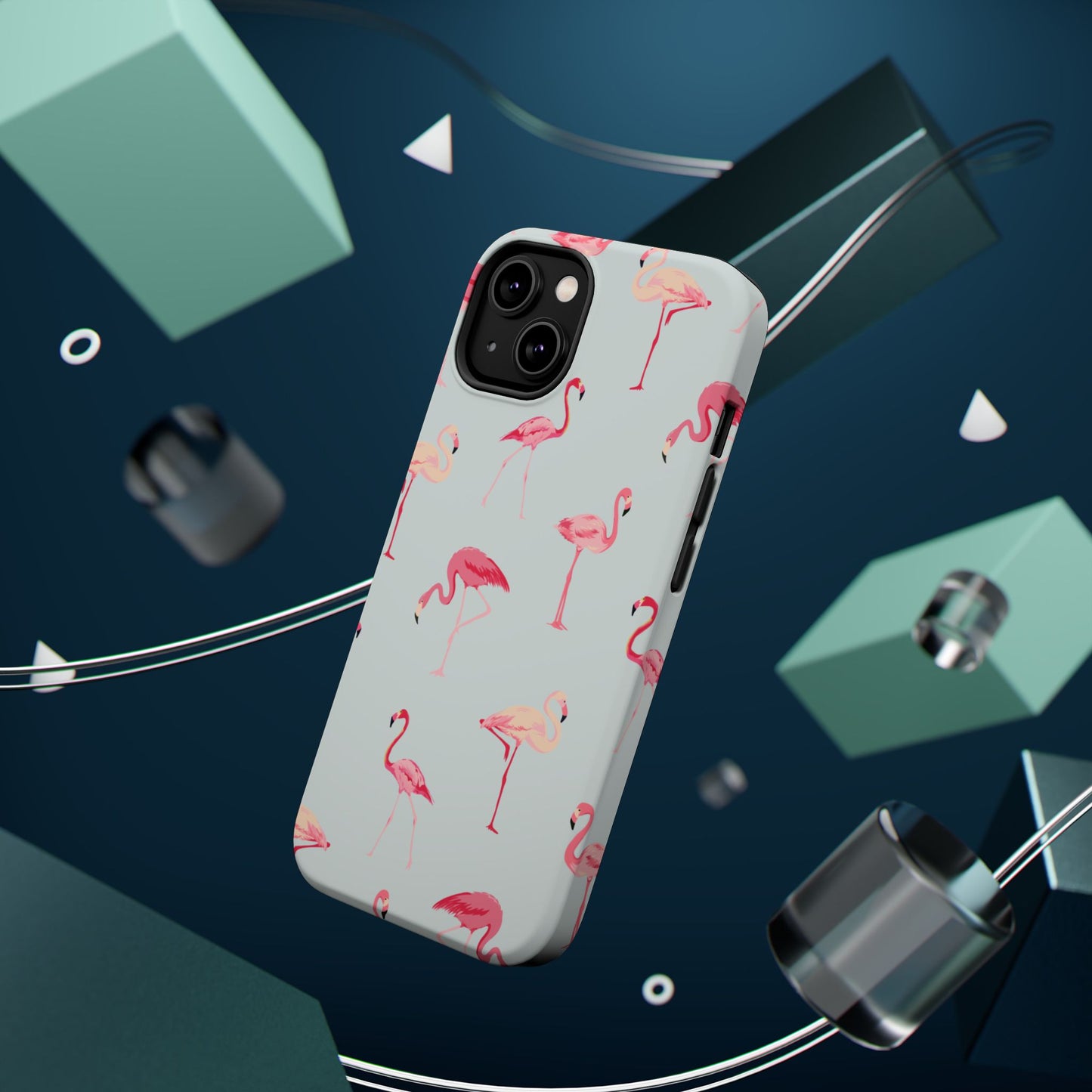 Stylish Flamingo, Summer Vibes MAGNETIC Phone Case for Iphone