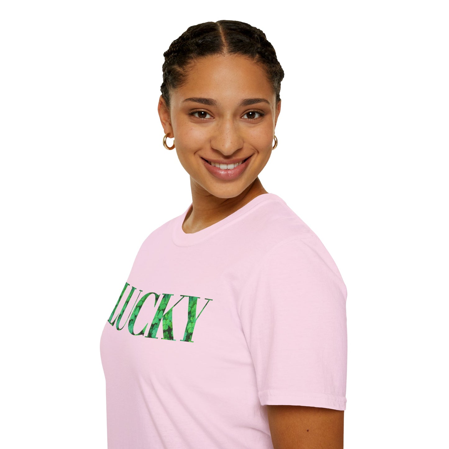 Lucky Green-Clover Unisex T-Shirt - Perfect for St. Patrick's Day & Everyday Wear