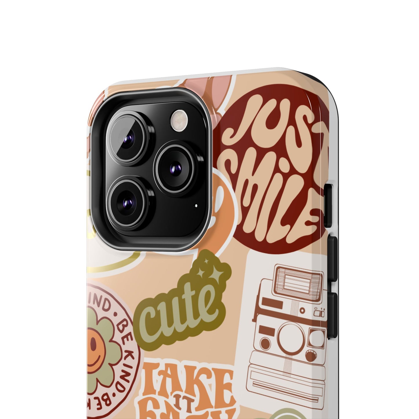 Vibrant, Positive Affirmation Sticker Phone Cases, Cute for Teens, Fun Ideas, Everyday Use