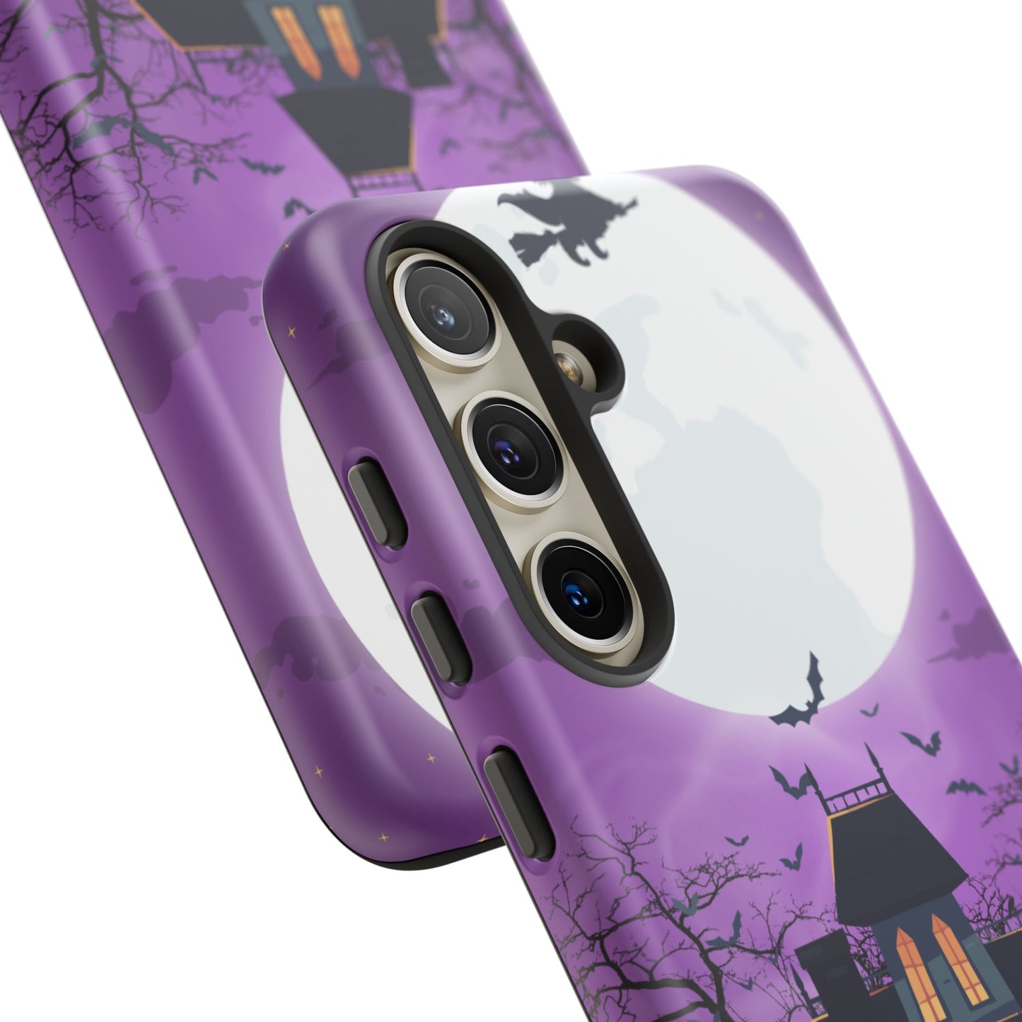 Halloween Haunted, Spooky House, Witchy Vibe Phone Case for Samsung