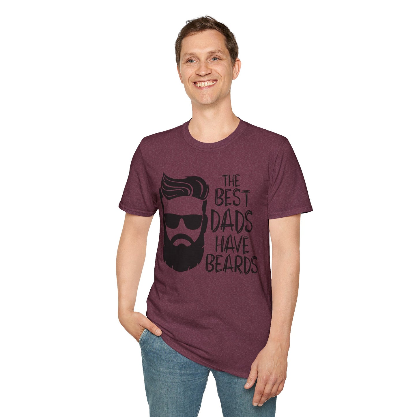 The Best Dads Have Beards Unisex T-Shirt