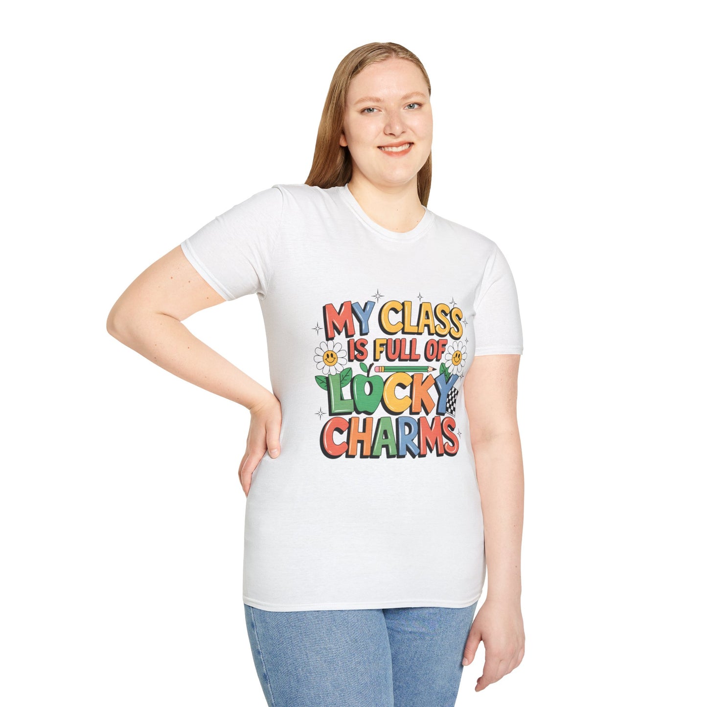 My Class is Full of Lucky Charms -St. Patrick's Day Teacher Unisex Tshirt