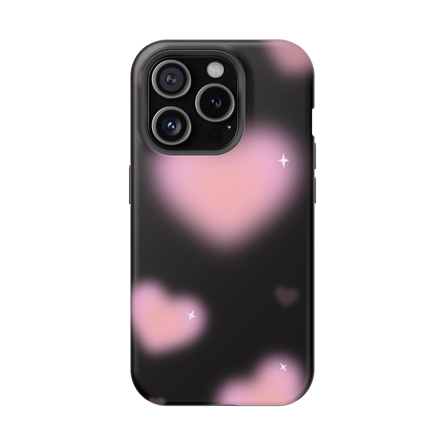 Romantic Pink Heart Pattern MAGNETIC Phone Case