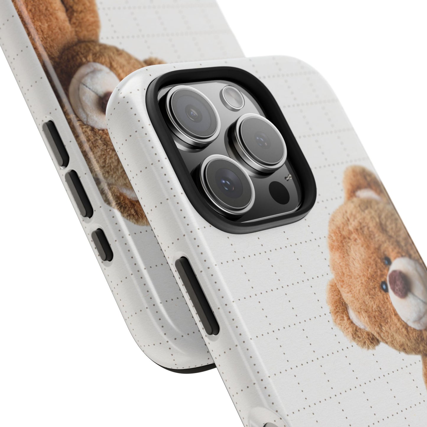 Good Day Teddy Bear Phone Cases, Cute, Gift for Friends, Teddy Bear Lover's Case
