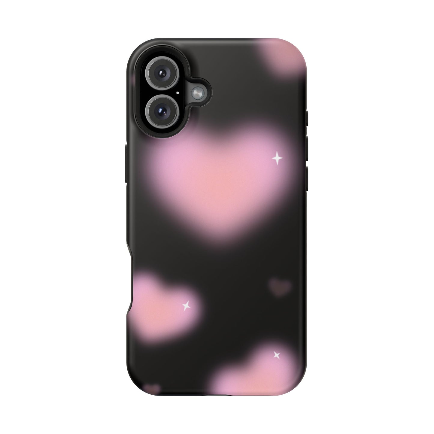 Romantic Pink Heart Pattern MAGNETIC Phone Case