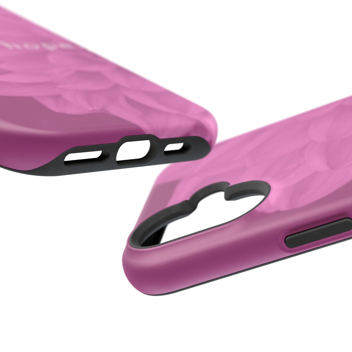 Hopeful, Inspirational Pink Flower Design Phone Case