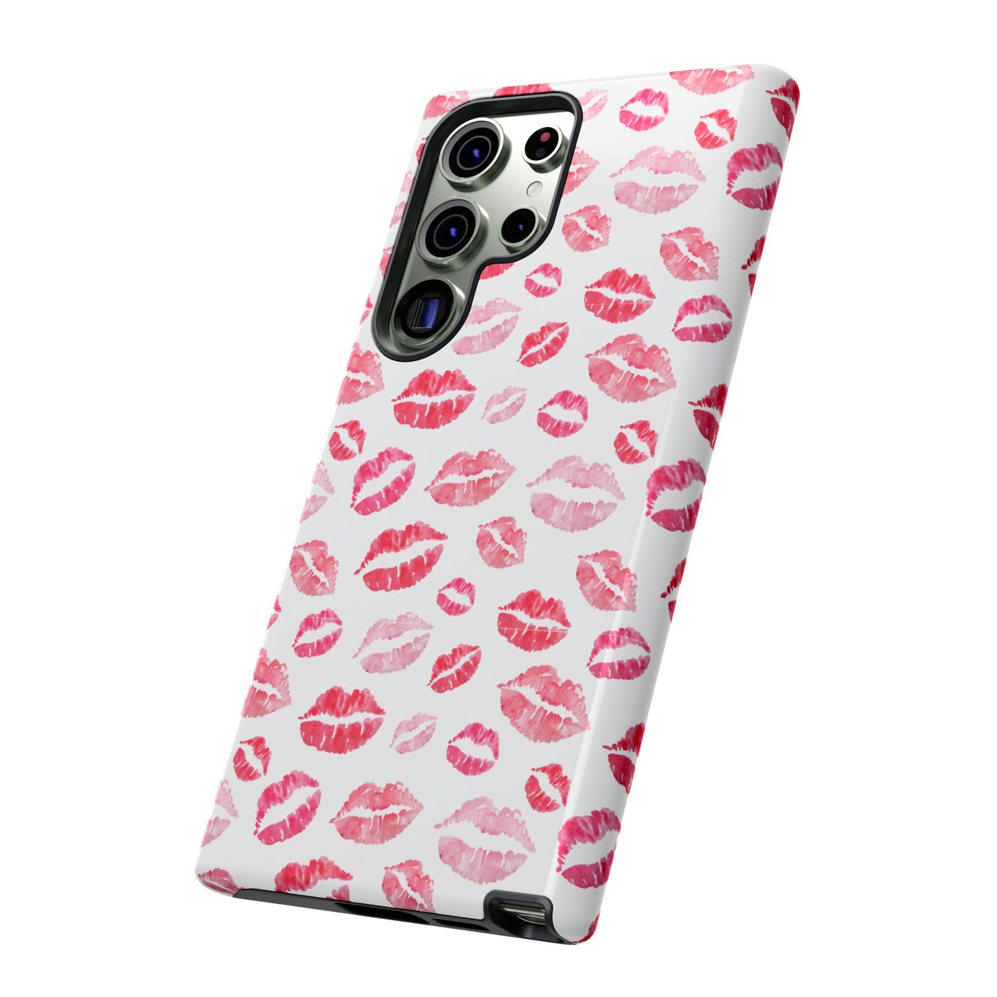 Kiss Pattern Tough Phone Cases, Cute, Unique for Samsung