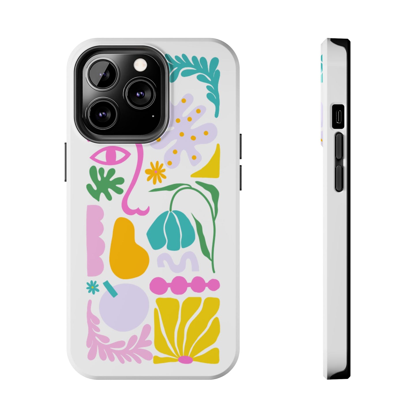 Vibrant Floral Phone Cases, Tough Smartphone Cover, Artistic Cell Phone Protector, Unique Gift for All Occasions, Trendy Tech Accessory