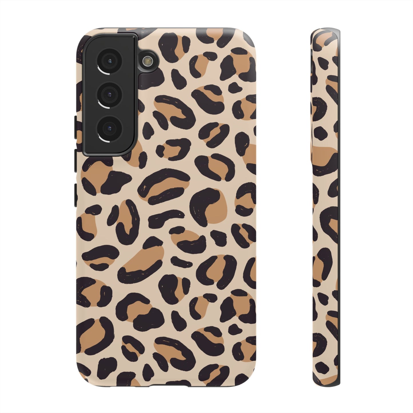 Leopard Print Tough Phone Case for Samsung