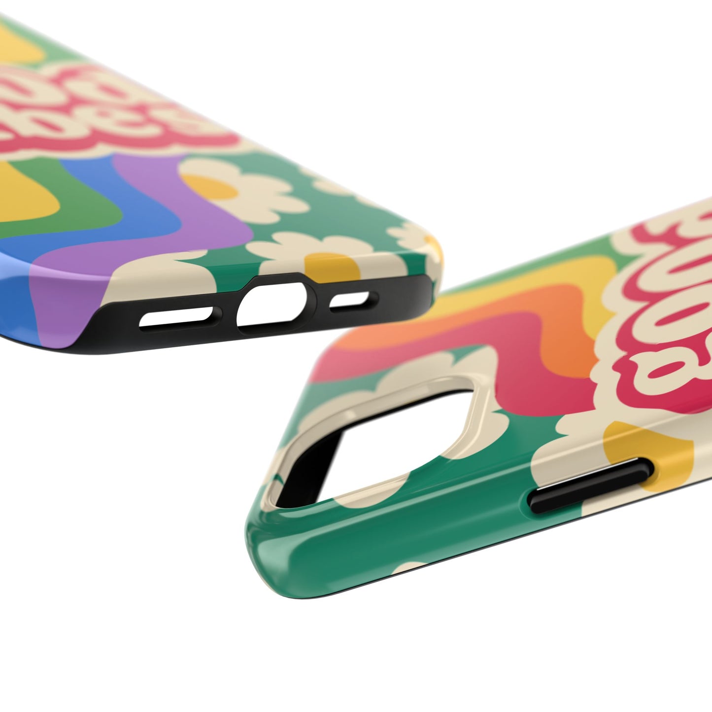 Good Vibes Tough Phone Cases, Colorful, Cheerful Phone Protection, Gifts for Friends