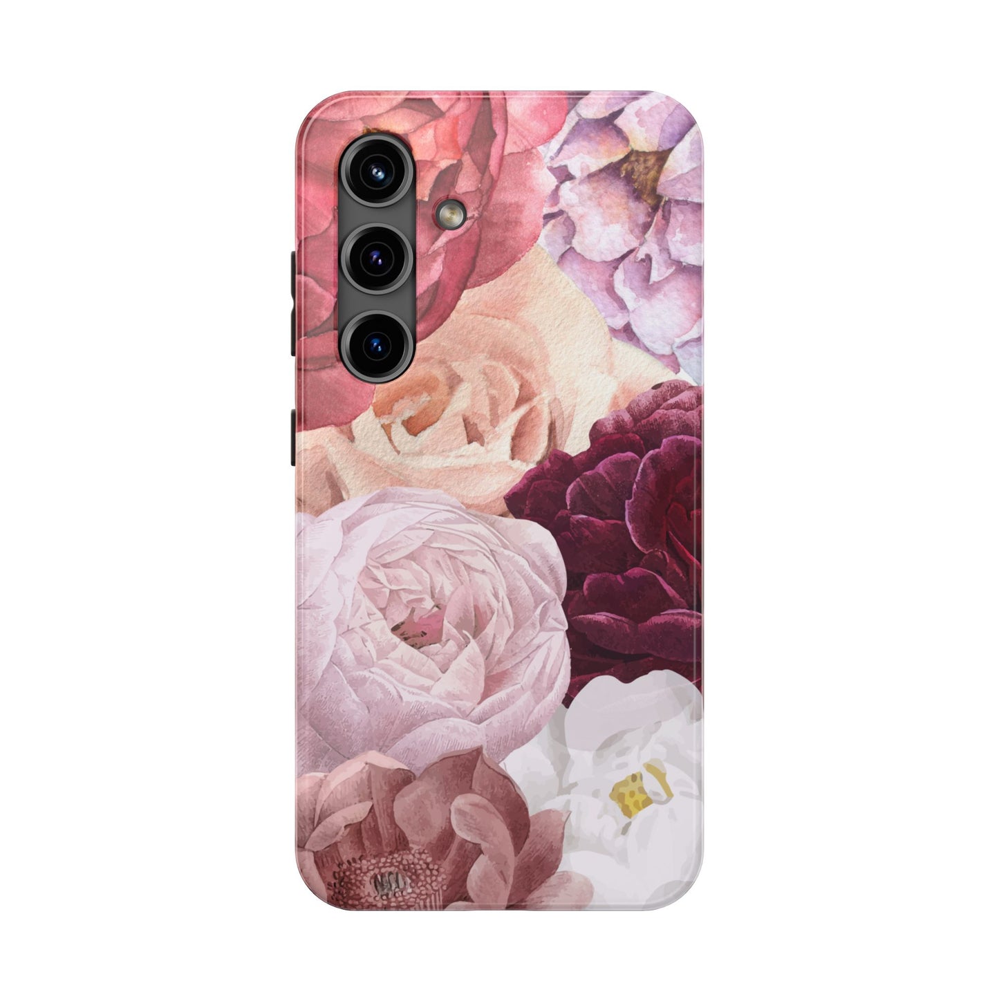 Elegant Protection for Every Occasion Floral Tough Phone Case