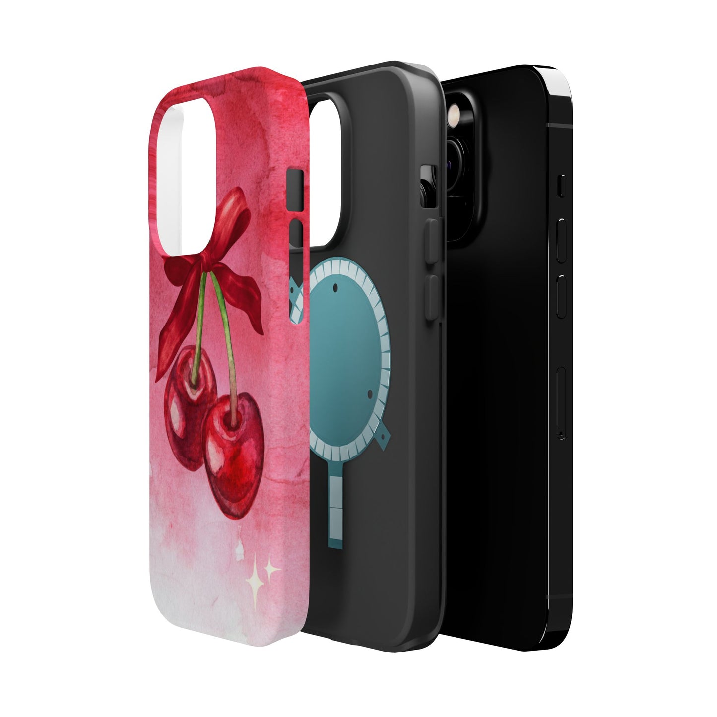 Chic Cherry Magnetic Tough Cases for iPhone