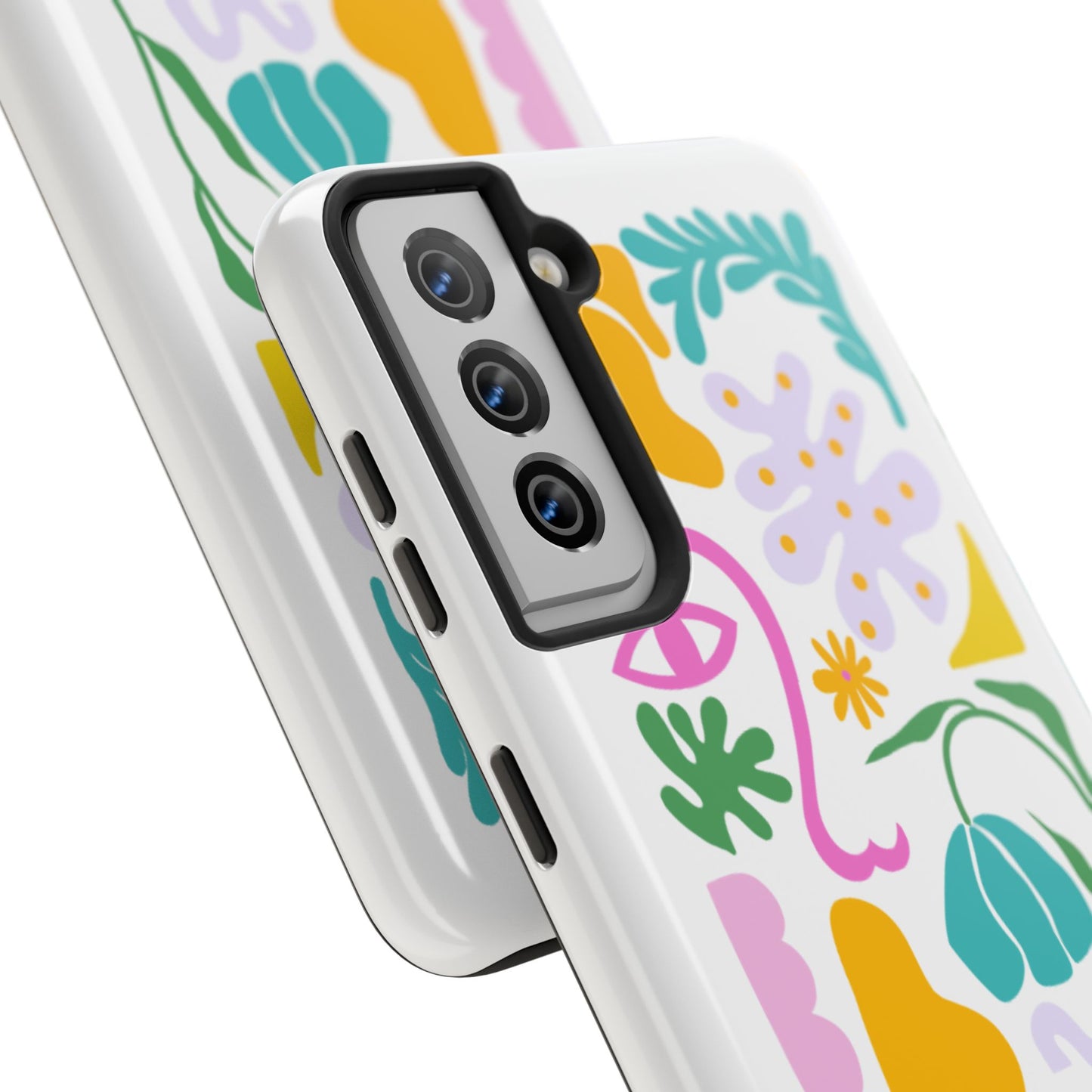 Vibrant Floral Phone Cases, Tough Smartphone Cover, Artistic Cell Phone Protector, Unique Gift for All Occasions, Trendy Tech Accessory