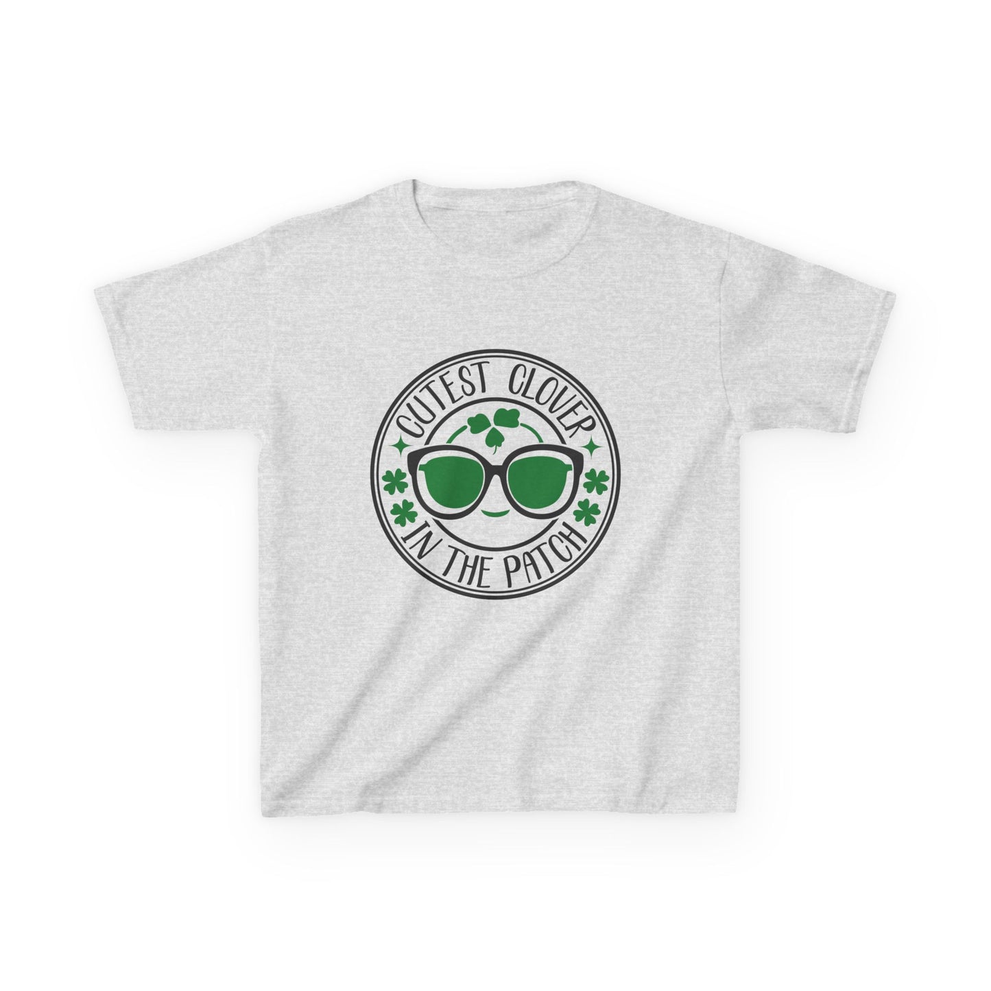 Cute Clover Kids Tee - "Cutest Clover in the Patch" St. Patrick's Day Shirt