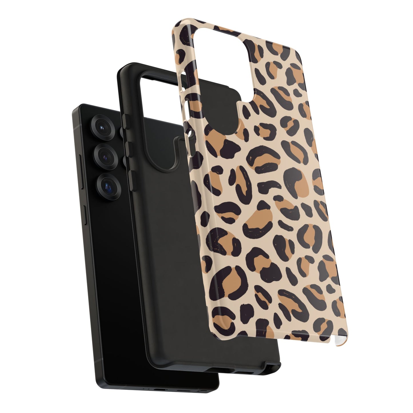 Leopard Print Tough Phone Case for Samsung