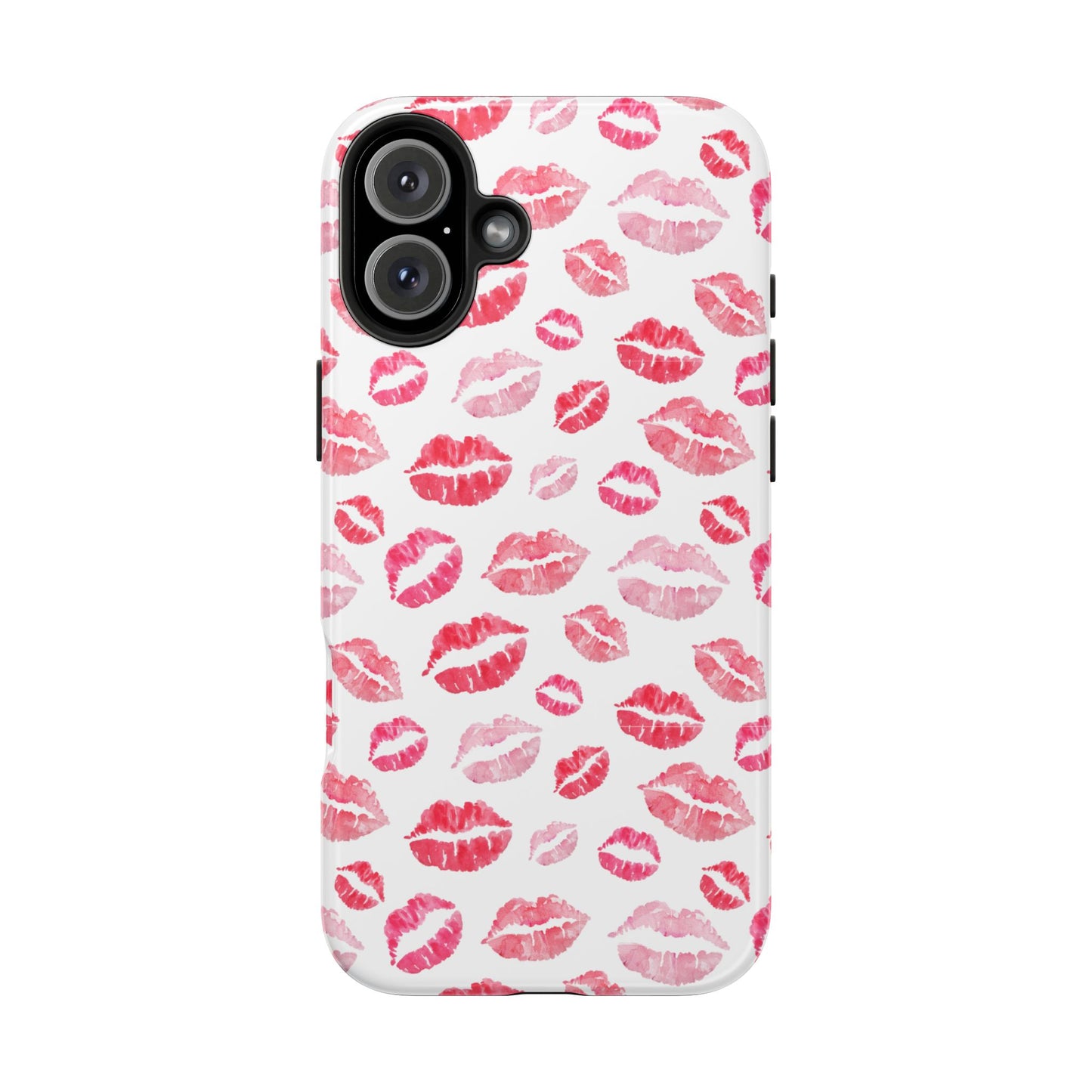 Kiss Pattern Tough Phone Cases, Cute, Unique for Iphone
