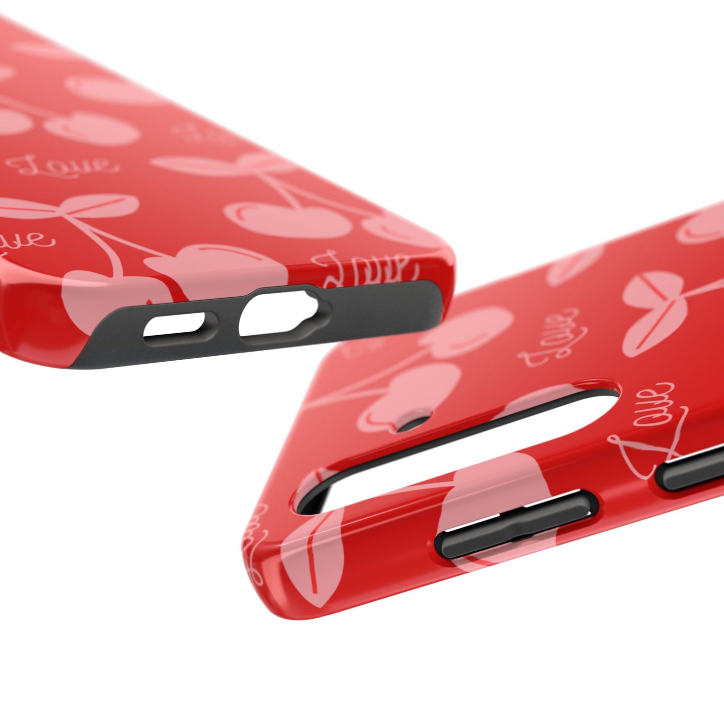 Cute Cherry Love Tough Phone Cases