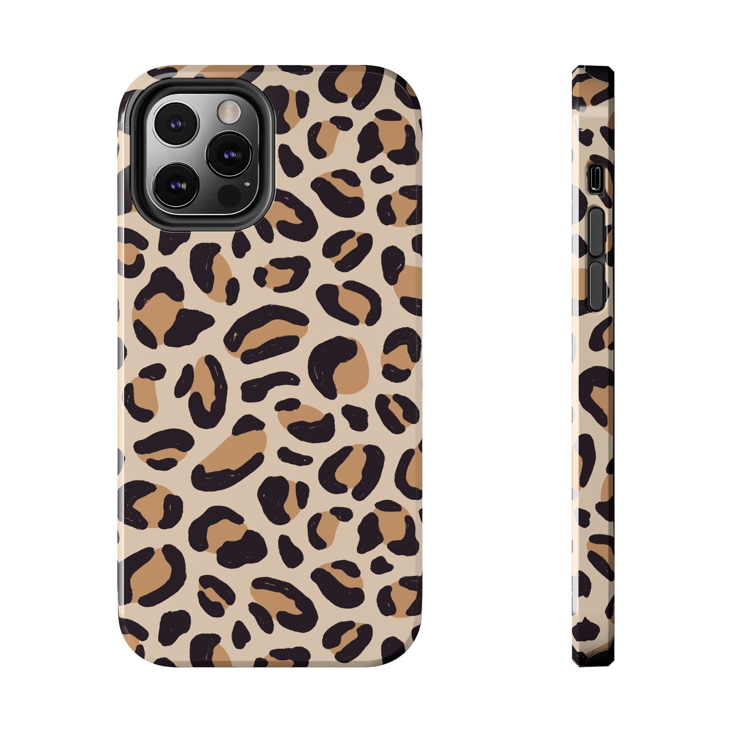 Stylish Leopard Print Tough Phone Cases
