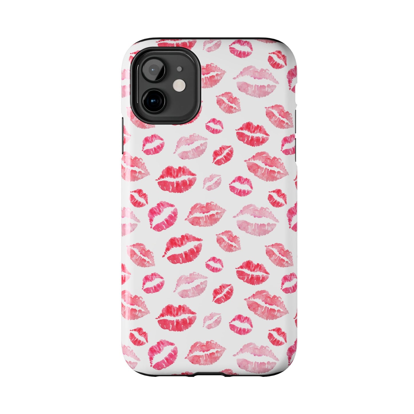 Kiss Pattern Tough Phone Cases, Cute, Unique for Iphone