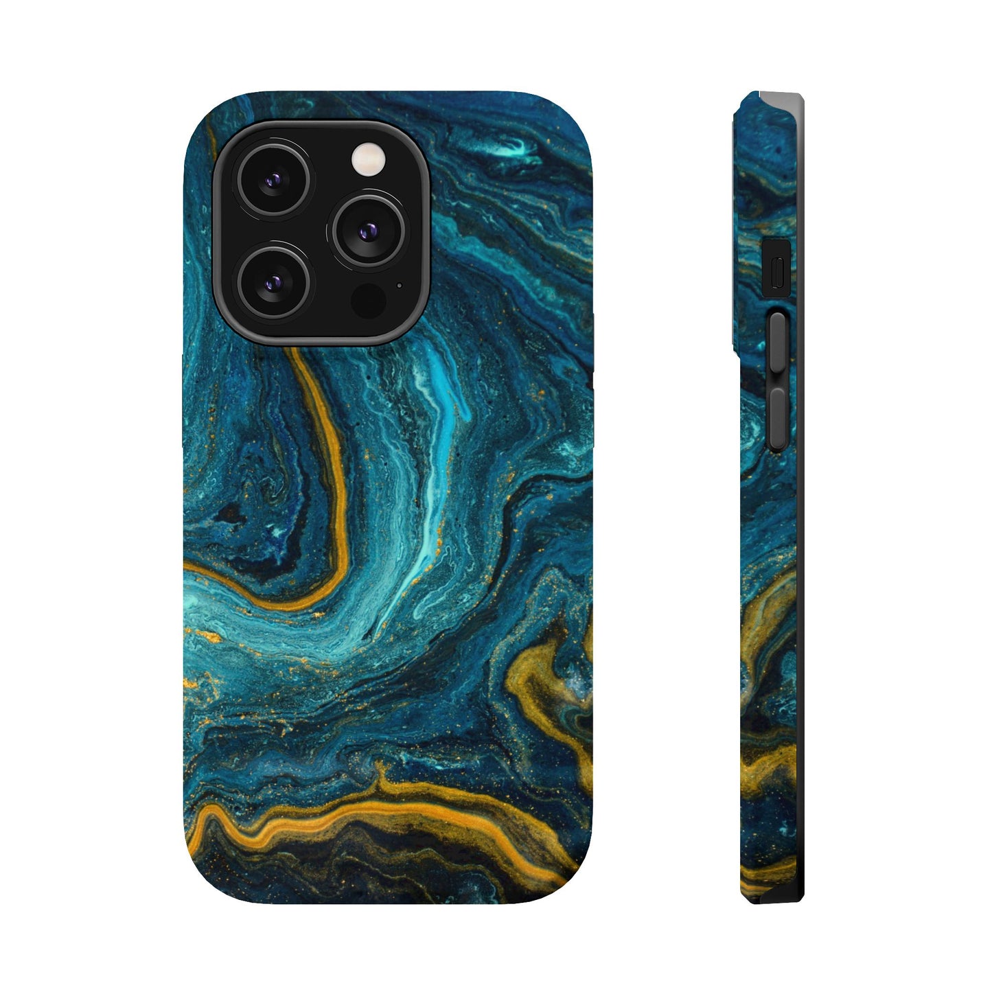 Marble Print MAGNETIC, Unique Tough Phone Case