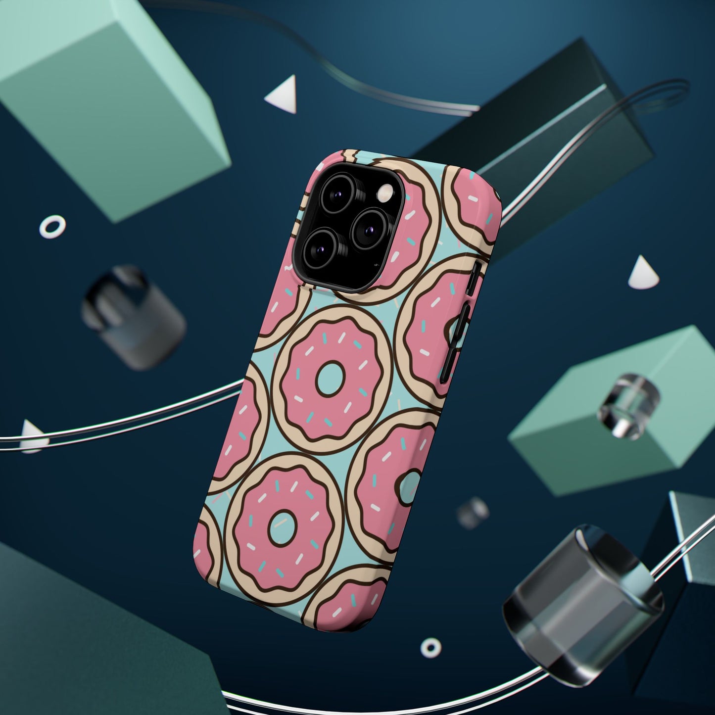 Colorful, Cute Donut MAGNETIC Phone Case for Iphone