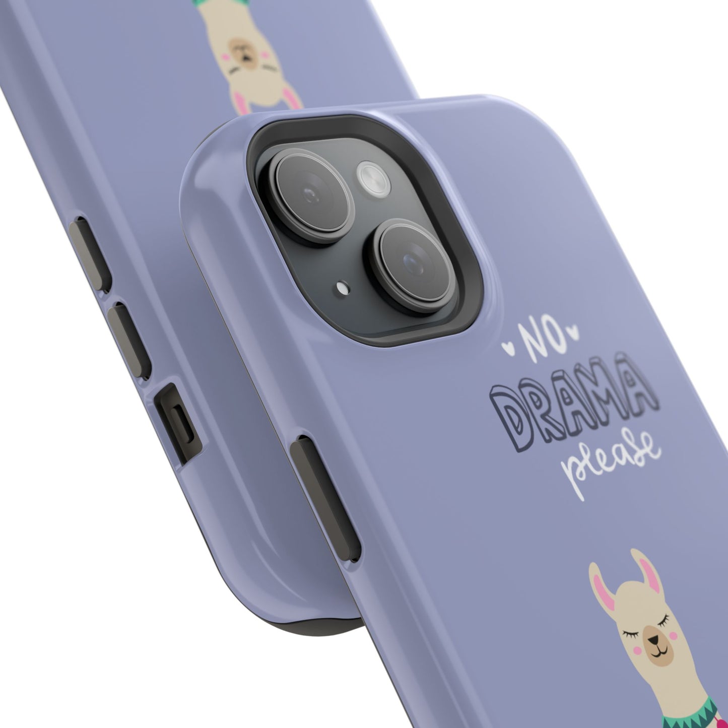 Cute Llama - No Drama MAGNETIC Tough Phone Case