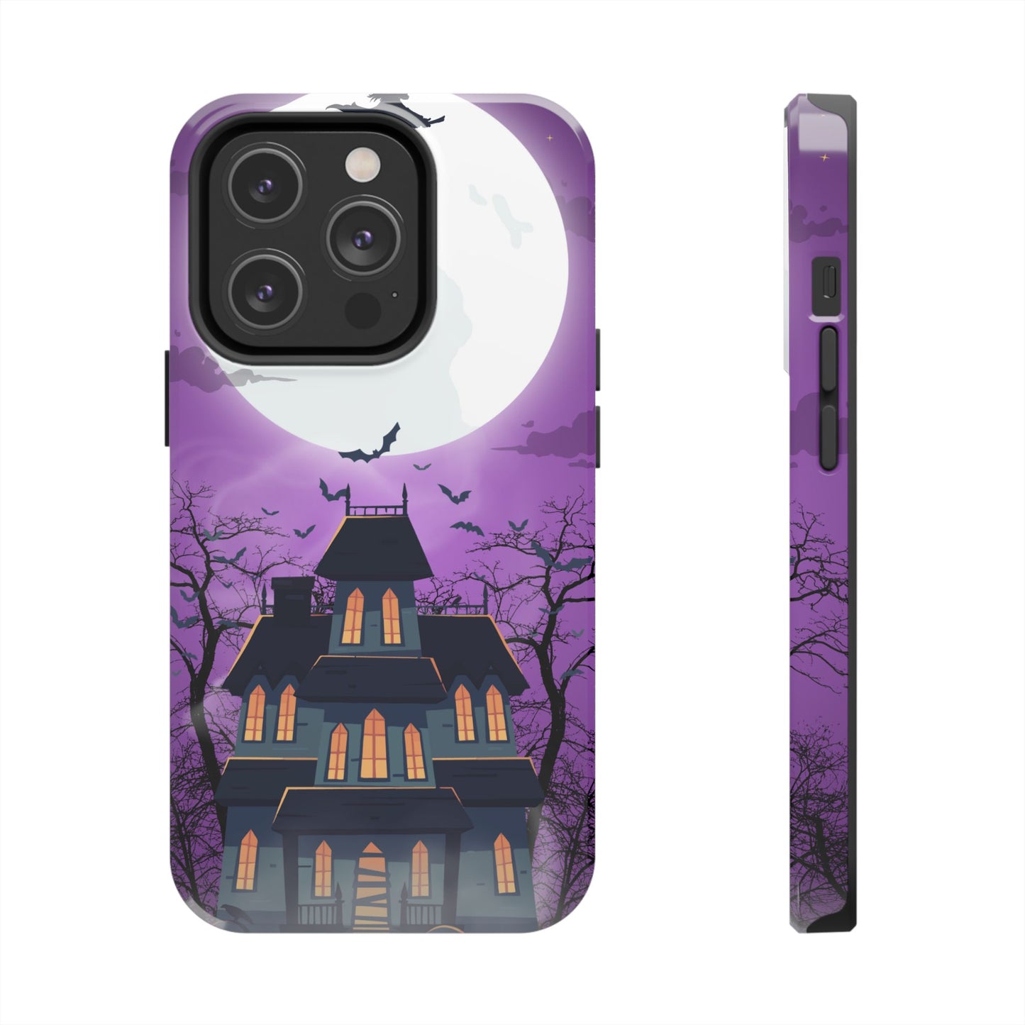 Halloween Haunted, Spooky House, Witchy Vibe Phone Case for Iphone