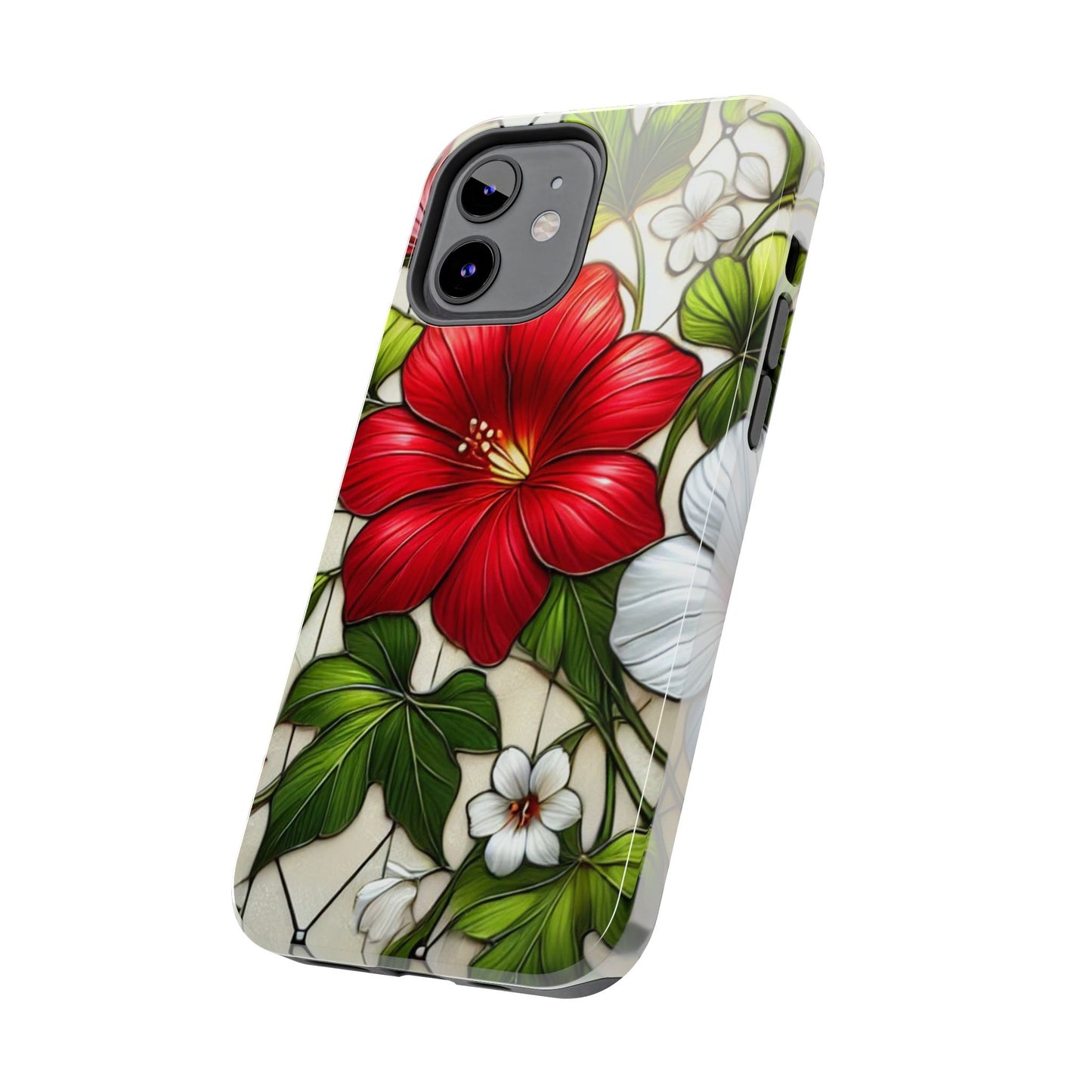 Tough Phone Case with Vibrant Floral Design - Perfect Gift for Nature Lovers