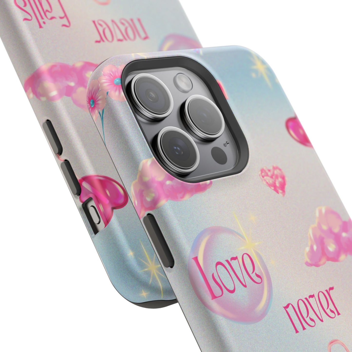 Love Never Fails Bible Verse Tough MAGNETIC Phone Case