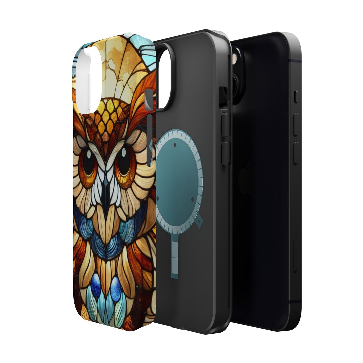 Bohemian Owl MAGNETIC Phone Case for Owl Lovers- Perfect Gift for Iphone