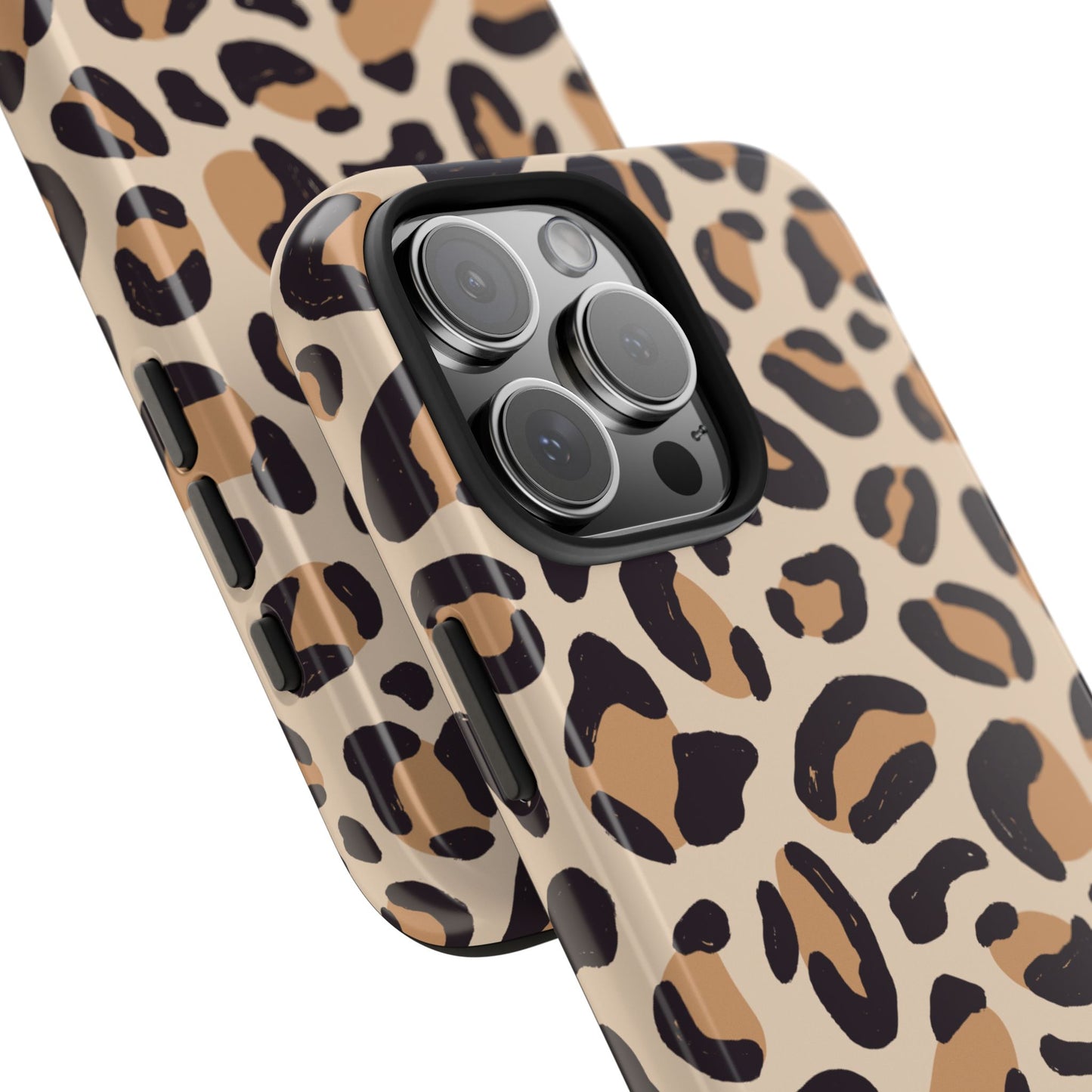 Stylish Leopard Print Tough Phone Cases
