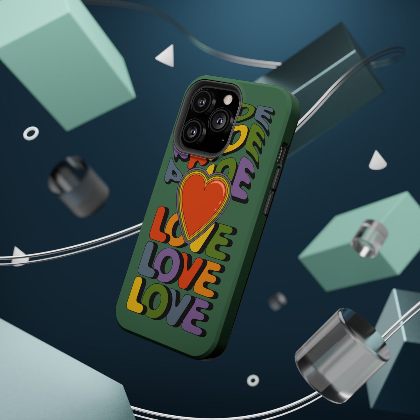 Pride Love - LGBTQ+ Support Tough Phone Case
