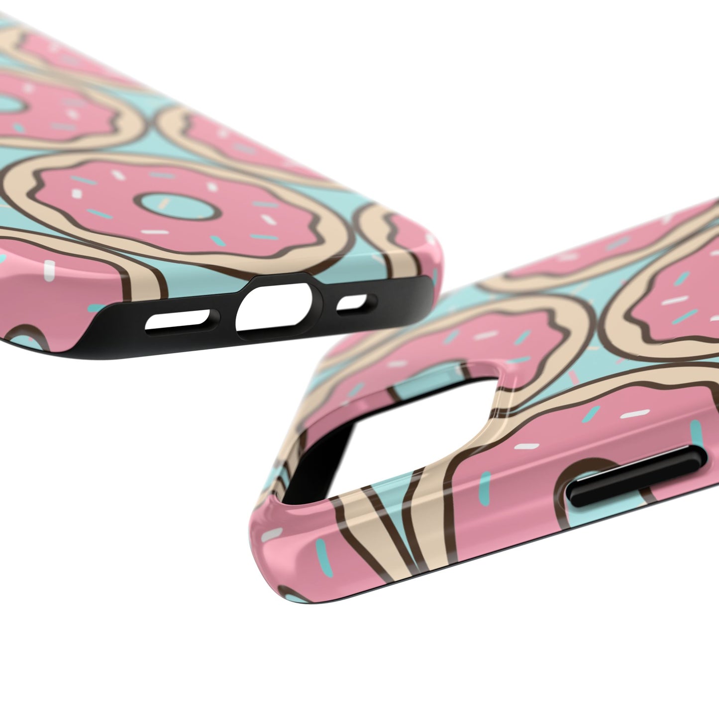 Cute Donut Pattern Tough Phone Case