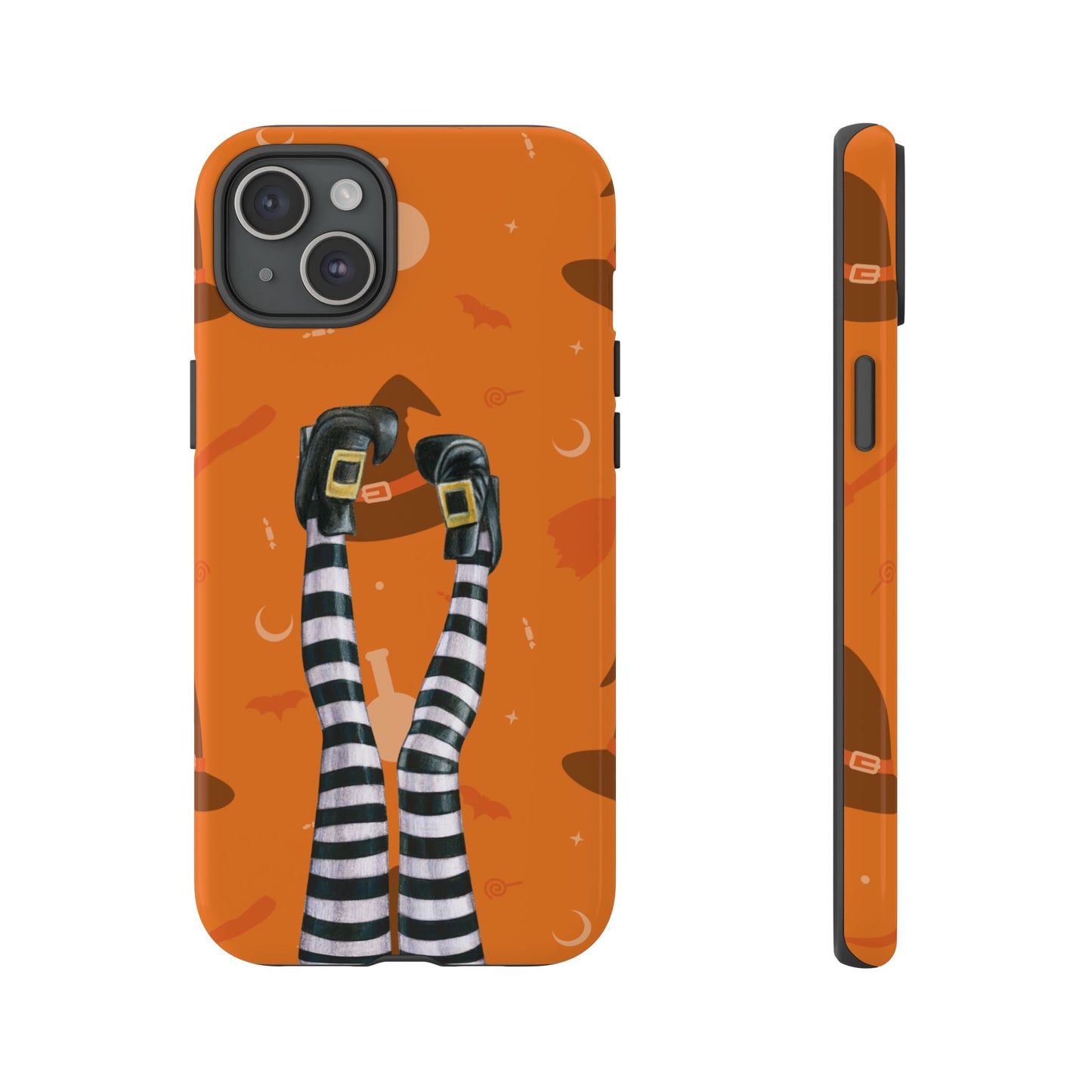 Halloween Phone Case, Spooky Design, Witch Legs for Iphone