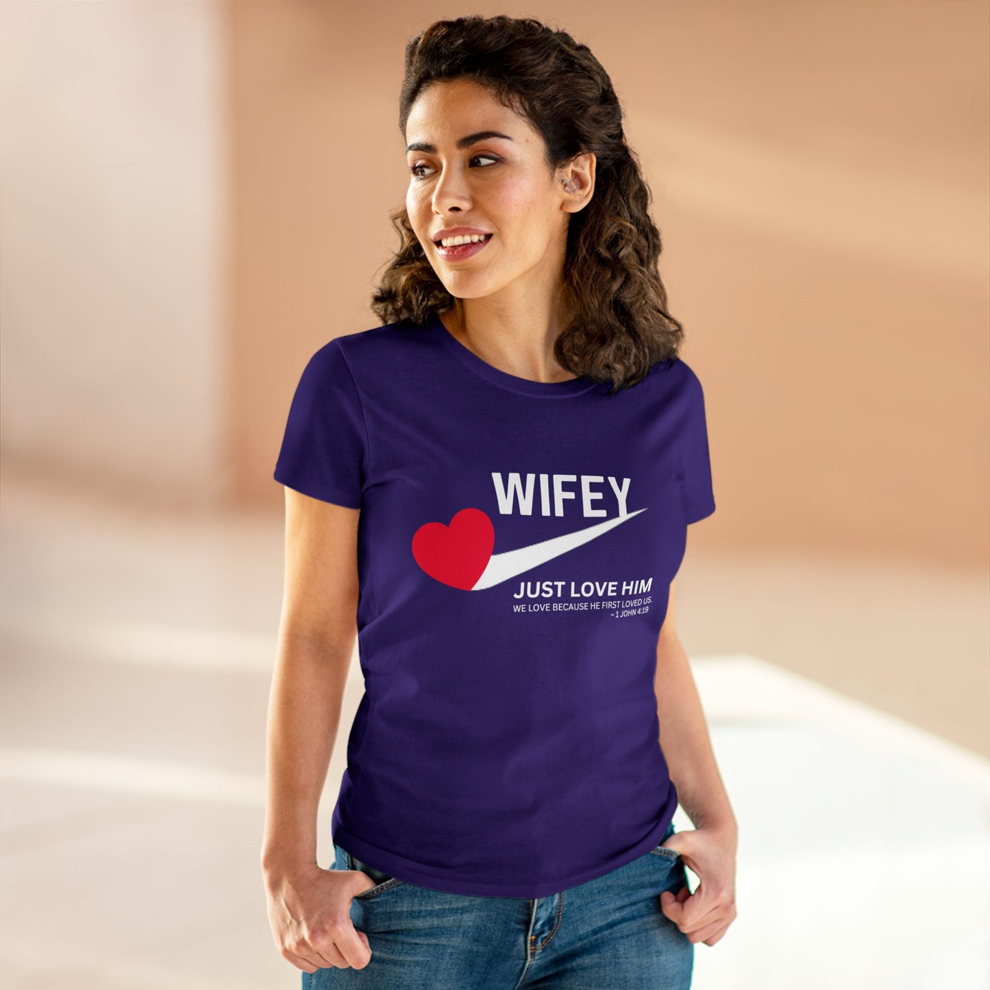 Wifey Just Love Him Tee