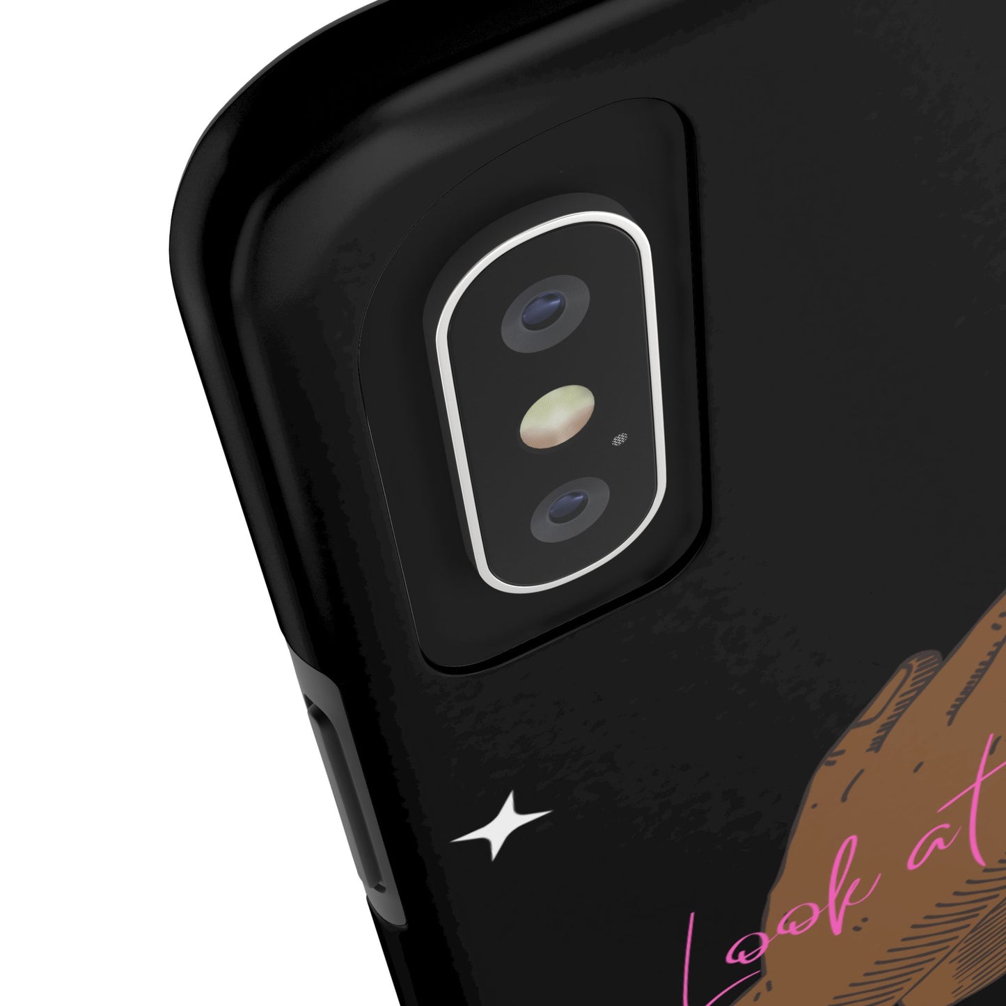 Phone Cases - 'Look at God' Praying Hands Religious Design Tough Case for iPhone