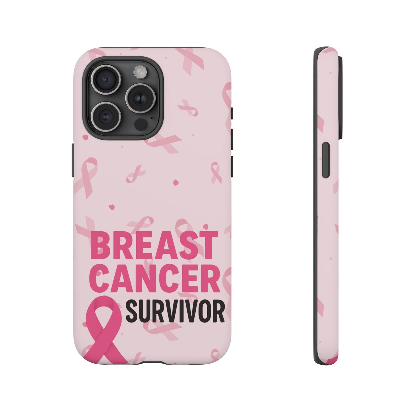 Breast Cancer Survivor Phone Case - Supportive Gift for Fighters, Fighters & Cherished Friends, Awareness Month Essentials