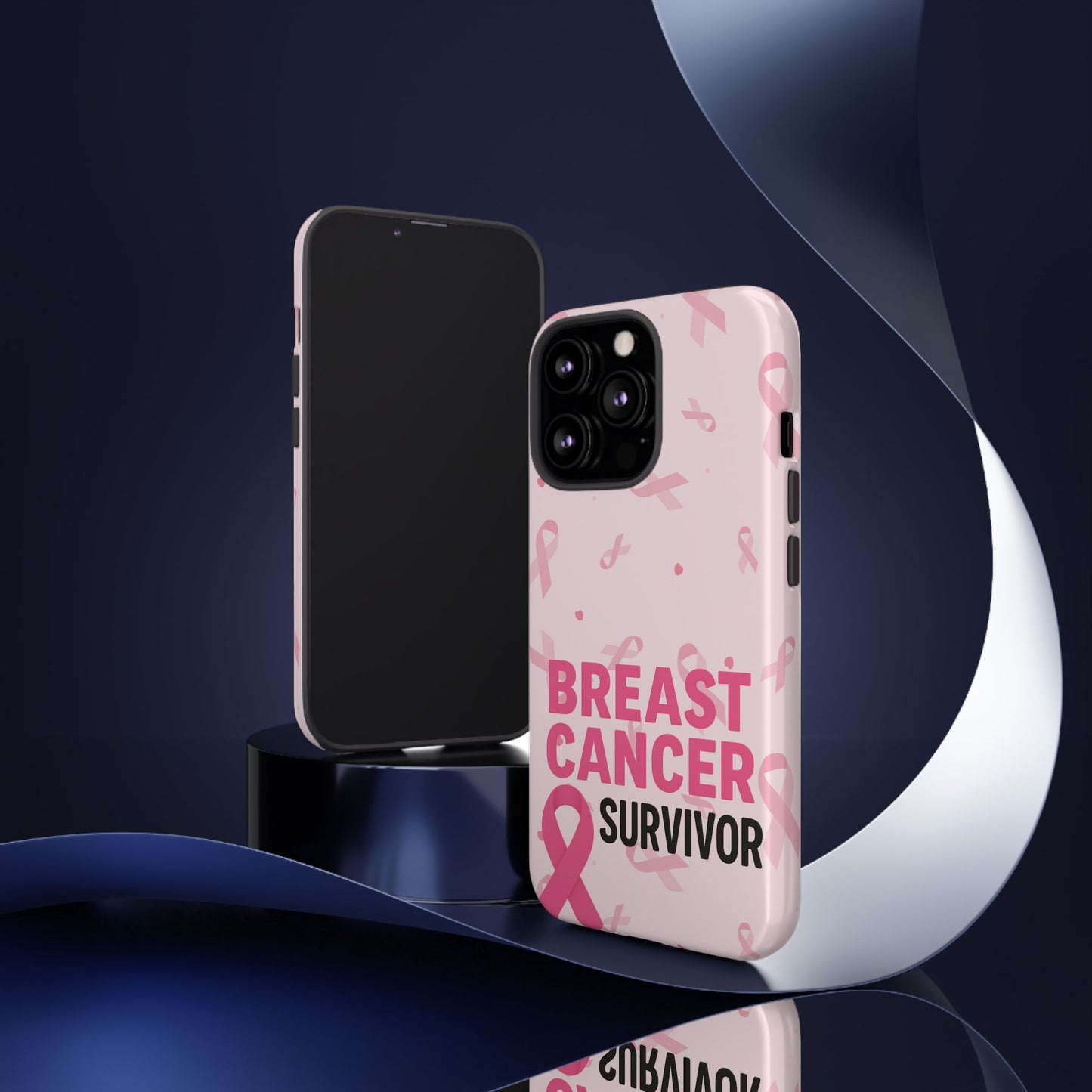 Breast Cancer Survivor Phone Case - Supportive Gift for Fighters, Fighters & Cherished Friends, Awareness Month Essentials