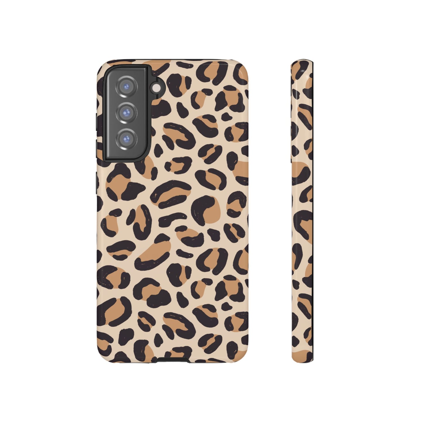 Leopard Print Tough Phone Case for Samsung
