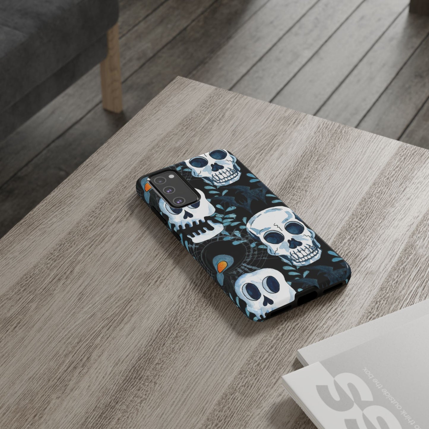 Skull Tough Cases - Halloween Samsung Phone Case - FREE Shipping