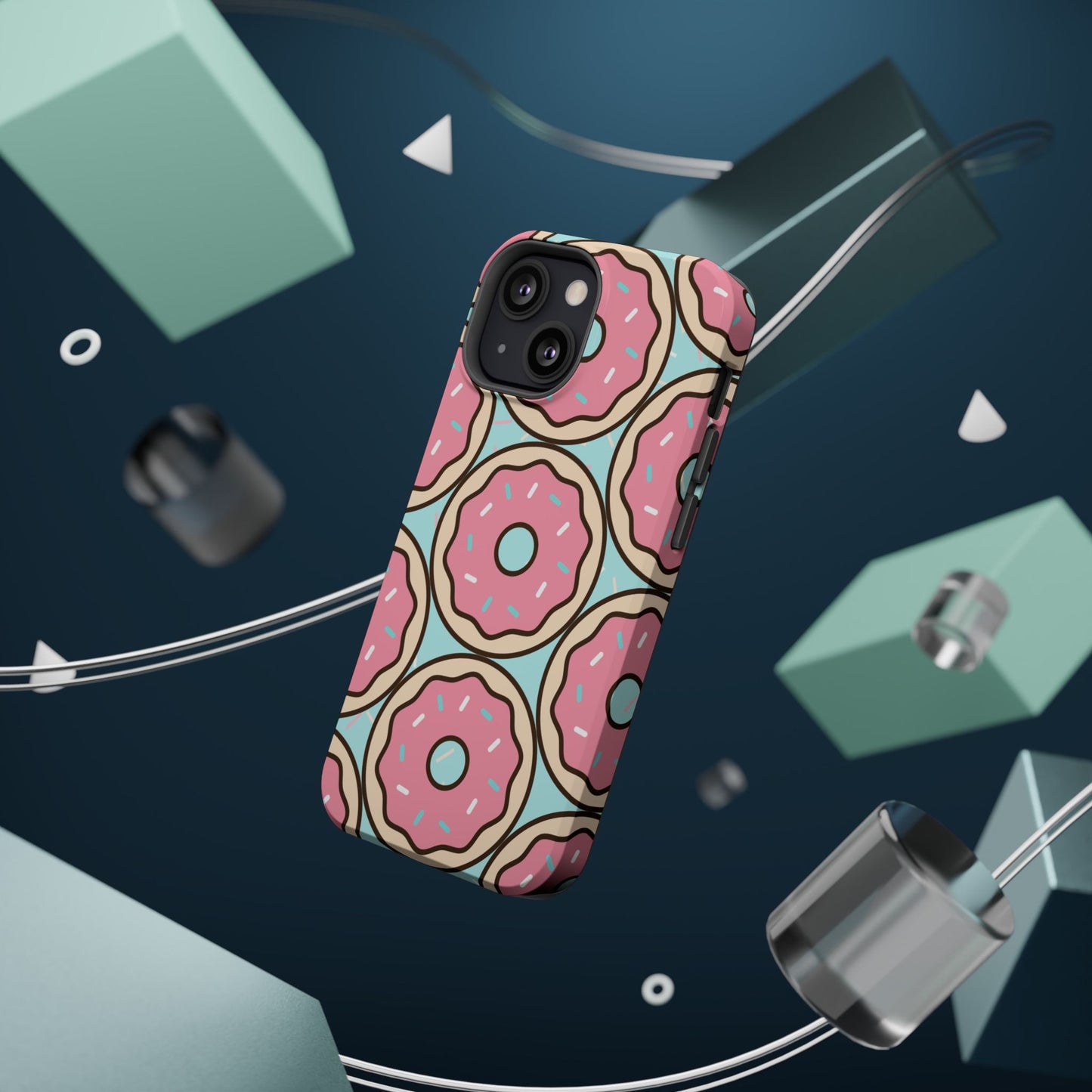 Colorful, Cute Donut MAGNETIC Phone Case for Iphone