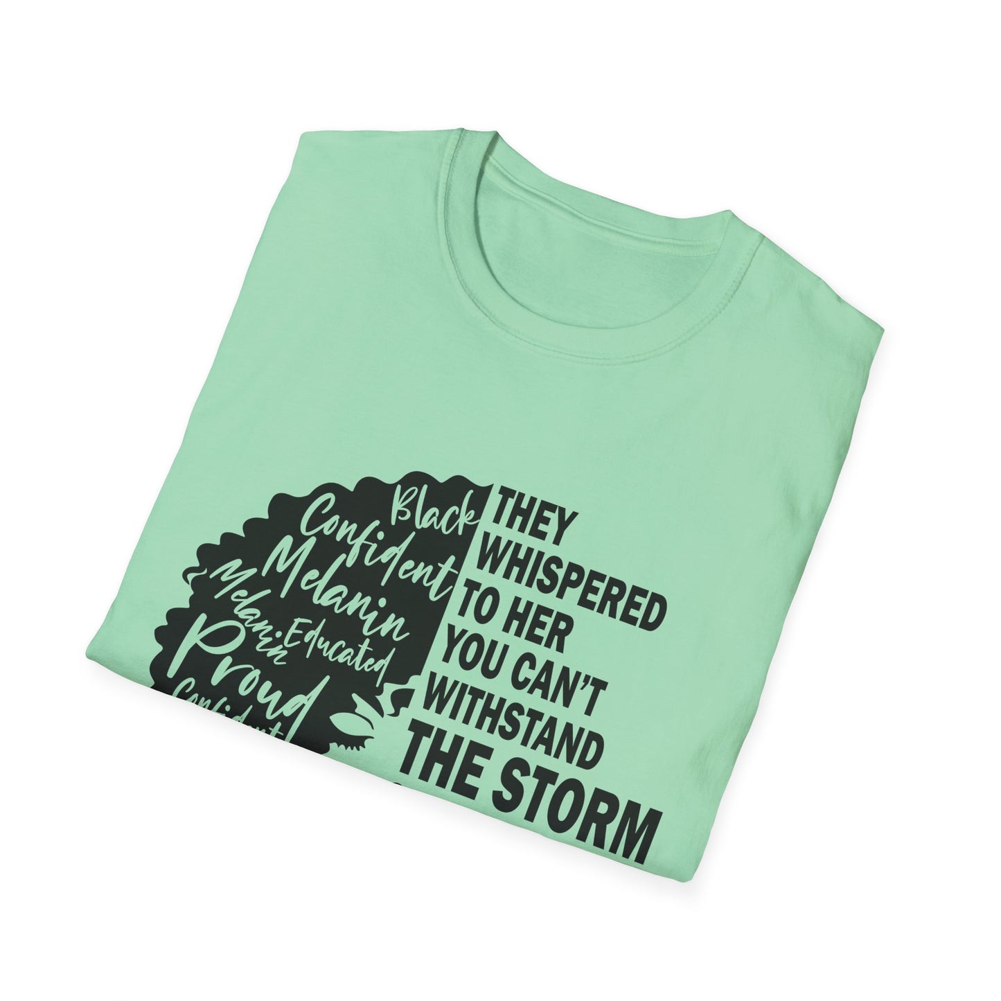 Empowered Black Woman T-Shirt - Inspirational Graphic Tee