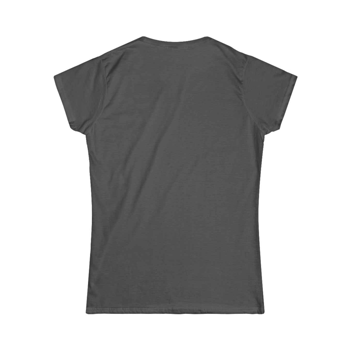 Women's Inspirational Tee - Softstyle T-Shirt STRAIGHT OUT OF POLICE ACADEMY
