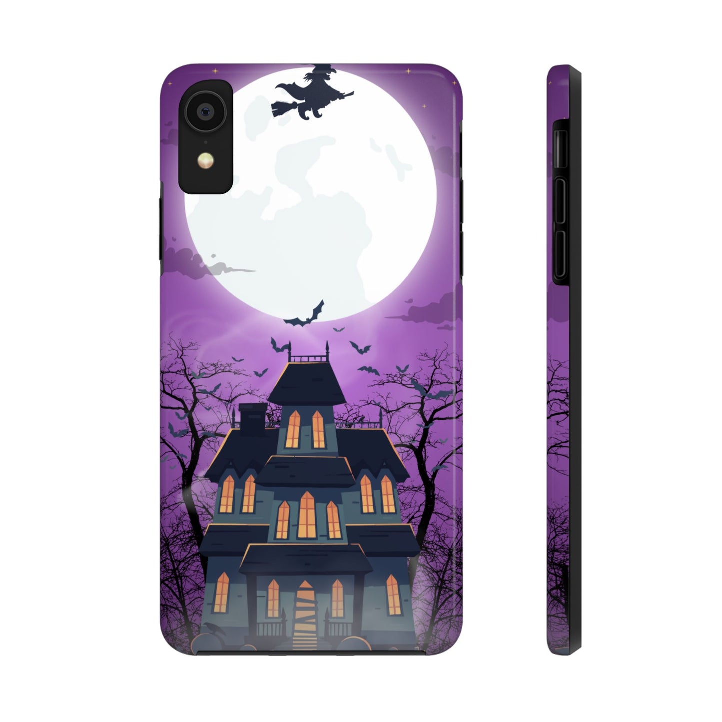 Halloween Haunted, Spooky House, Witchy Vibe Phone Case for Iphone