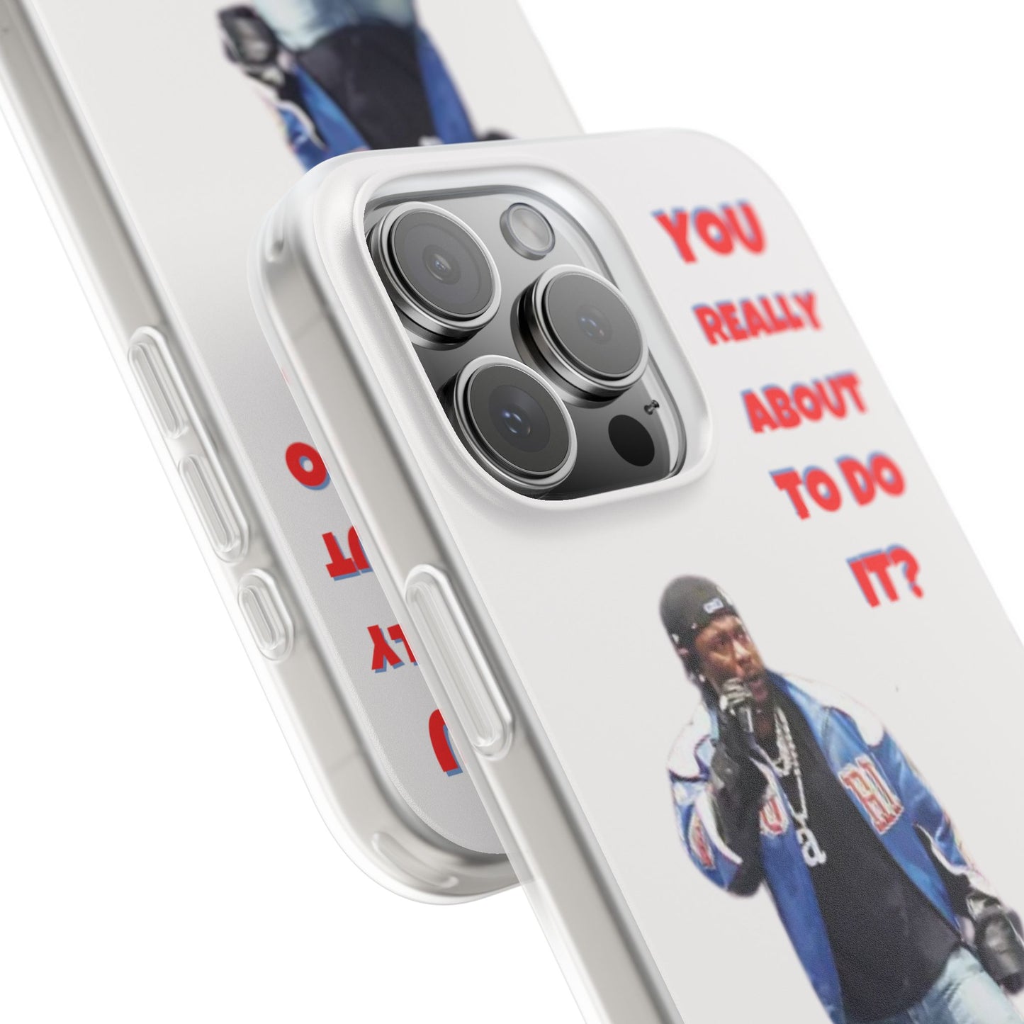 kendrick Lamar Cool Quote Flexi Phone Case - "You Really About To Do It?"