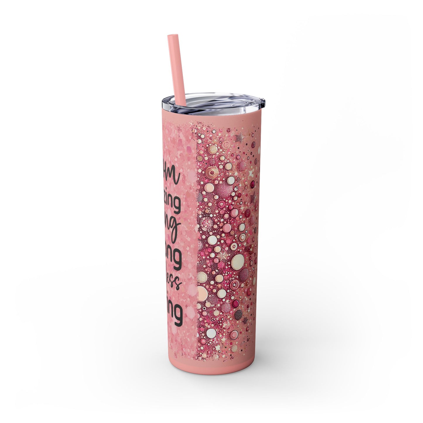 Mom Appreciation Skinny Tumbler with Straw - 20oz