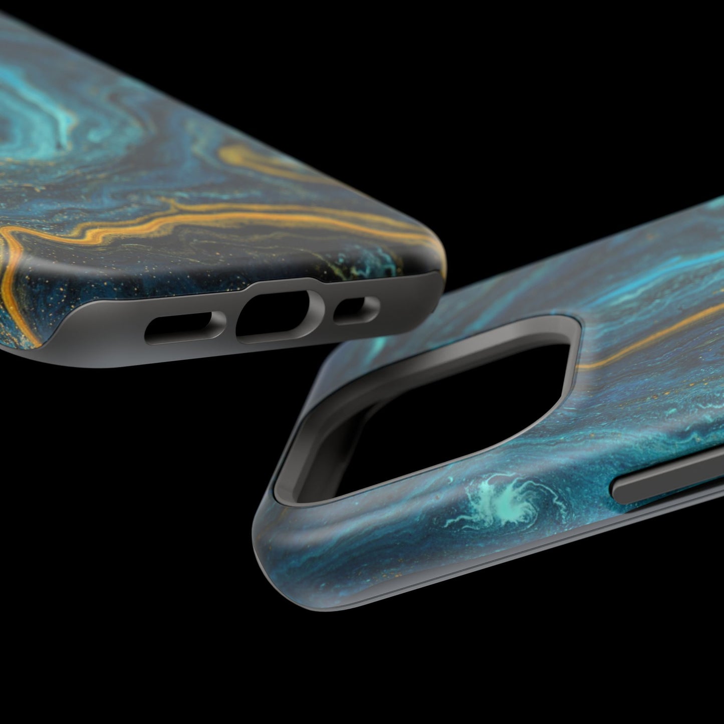 Marble Print MAGNETIC, Unique Tough Phone Case